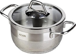 Acar  Karat 24 cm Derin Çelik Tencere