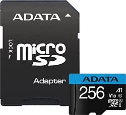 Adata  Premier 256 GB AUSDX256GUICL10A1-RA1 100MB/s UHS-I Class10 V10 Micro SD Kart