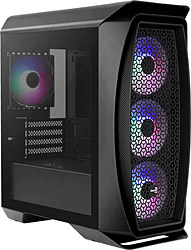 Aerocool  Aero One Frost AE-AERO1FR Led Fanlı ATX Oyuncu Kasası