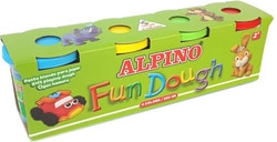 Alpino  DP-000302 4'lü 130 gr Oyun Hamuru