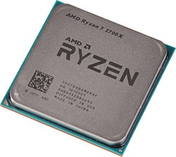 AMD  Ryzen 7 2700X Sekiz Çekirdek 3.7 GHz Kutusuz Fansız İşlemci