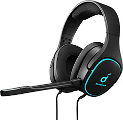 Anker  SoundCore Strike 3 7.1 Surround Kablolu Mikrofonlu Kulak Üstü Oyuncu Kulaklığı