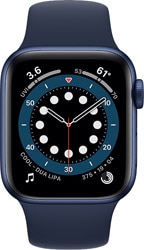 Apple  Watch Series 6 GPS 40mm Mavi Alüminyum Kasa ve Spor Kordon Akıllı Saat