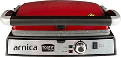 Arnica  Tostit Maxi Granit Kırmızı 2000 W Tost Makinesi