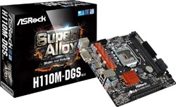 Asrock  H110M-DGS R3 Intel LGA1151 DDR4 Micro ATX Anakart