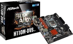Asrock  H110M-DVS R3 Intel LGA1151 DDR4 Micro ATX Anakart