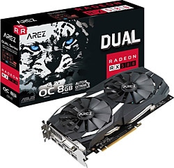 Asus  AREZ-DUAL-RX580-O8G 256 Bit GDDR5 8 GB Ekran Kartı