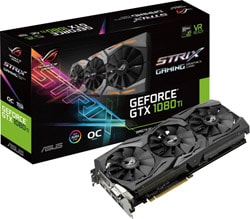 Asus  GTX 1080 Ti ROG-STRIX-GTX1080TI-O11G-GAMING 352 Bit GDDR5X 11 GB Ekran Kartı