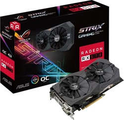 Asus  RX 570 ROG-STRIX-RX570-4G-GAMING 256 Bit GDDR5 4 GB Ekran Kartı