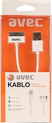 Avec  AV-W102 1 m IP4/4S iPhone Şarj Kablosu