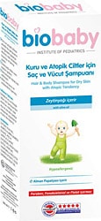 BioBaby  Atopik Ciltler İçin Bebek Saç ve Vücut Şampuanı 300 ml