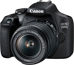 Canon  EOS 2000D + 18-55mm DSLR Fotoğraf Makinesi