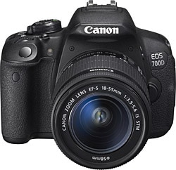 Canon  EOS 700D + 18-55mm Lens DSLR Fotoğraf Makinesi