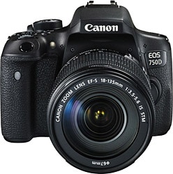 Canon  EOS 750D + 18-135mm Lens DSLR Fotoğraf Makinesi