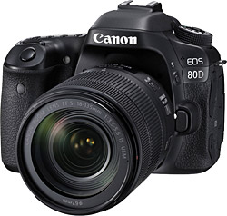Canon  EOS 80D + 18-135mm Lens DSLR Fotoğraf Makinesi