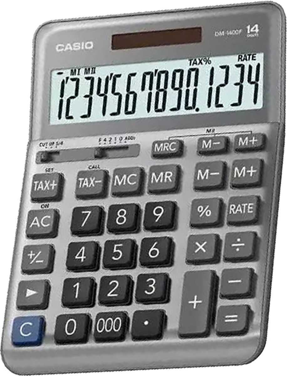 İkinci El Casio DM-1400F Masaüstü Hesap Makinesi - Banayeni