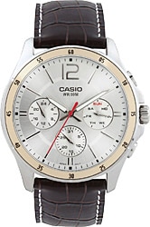 Casio  Standart MTP-1374L-7AVDF Deri Kordon Gri Erkek Kol Saati