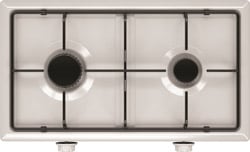 Çetintaş  202 T Doğalgazlı 2 Gözlü Beyaz Set Üstü Ocak