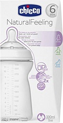 Chicco  Natural Feeling 6 Ay+ 330 ml Biberon