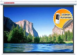 Codegen  EX-30 300x225 Motorlu Projeksiyon Perdesi