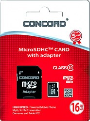 Concord  C-M16 Class 10 16 GB Micro SD Kart
