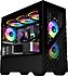 1St Player  DK D7 ARGB Fanlı 750 W Micro ATX Oyuncu Kasası