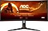 AOC  CU34G2XP/BK 34" 1 ms WQHD Curved 180 Hz Oyuncu Monitörü
