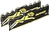 Apacer  Panther Black-Gold 16 GB (2x8) 3200 Mhz CL16 AH4U16G32C28Y7GAA-2 DDR4 Ram