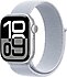 Apple  Watch Series 10 GPS 42mm Gümüş Rengi Alüminyum Kasa ve Bulut Mavisi Spor Loop Kordon Akıllı Saat