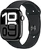Apple  Watch Series 10 GPS 46mm Simsiyah Alüminyum Kasa ve Siyah Spor Kordon Akıllı Saat