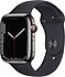 Apple  Watch Series 7 GPS + Cellular 41mm Grafit Paslanmaz Çelik Kasa ve Spor Kordon Akıllı Saat