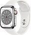 Apple  Watch Series 8 GPS + Cellular 41mm Paslanmaz Çelik Kasa Akıllı Saat