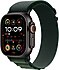 Apple  Watch Ultra 2 GPS + Cellular 49mm Siyah Titanyum Kasa ve Koyu Yeşil-Alpine Loop Kordon Akıllı Saat