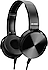 Asonic  AS-XK45 Siyah Mikrofonlu Kulak Üsti Kulaklık