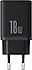 Baseus  Cube 18 W Siyah Hızlı Şarj Adaptörü