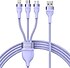 Baseus  Flash II 66 W 1.2 m 3in1 Hızlı Şarj Kablosu
