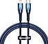 Baseus  Glimmer Series 20 W 1 m Mavi Type-C to Lightning Hızlı Şarj Kablosu