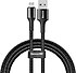 Baseus  Halo Cable Siyah 1 m USB to Lightning Şarj Kablosu