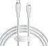 Baseus  Pudding 1.2 m Beyaz Type-C to Lightning Hızlı Şarj Kablosu