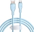 Baseus  Pudding 1.2 m Mavi USB to Type-C Hızlı Şarj Kablosu
