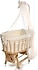 Bebekonfor  Doğal Ahşap Uyku Setli Anne Yanı Sepet Beşik