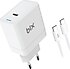 Bix  BX-UC65WFTA 2 m Type-C 65 W Hızlı Ev Şarj Cihazı