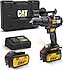 Cat  DX13.1 18 V Çift Akülü 4 Ah Darbeli Matkap