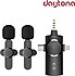 Daytona  K9-Combo 2 Kişilik Wireless Type-C - Lightning Yaka Mikrofonu