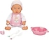 Dollz'n More  Bebelou Yemek Zamanı Sesli Bebek Seti 35 cm 30021
