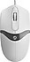 Everest  SM-220 Beyaz-Gri Optik Kablolu Mouse