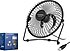 Hadron  HDX7252 Siyah Metal USB Masaüstü Vantilatör