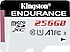 Kingston  High Endurance SDCE/256GB Class 10 UHS-I A1 256 GB Micro SD Kart