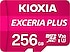 Kioxia  Exceria Plus LMPL1M256GG2 Class 10 UHS-I U3 A1 V30 256 GB Micro SD Kart