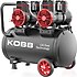 Kobb  KBK50S2 4 Hp 8 Bar Çift Motorlu Yağsız Sessiz 50 lt Kompresör